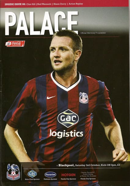 Crystal Palace FC v Blackpool FC